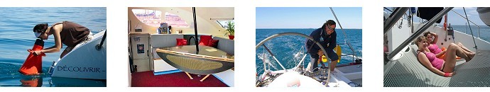 Sortie demi journee catamaran voile Cap Agde