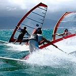 Stage planche voile funboard jibe Giens