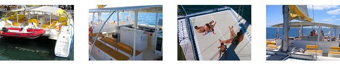 Sortie journee voile catamaran day charter Cap Agde