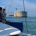 Voile catamaran journee Flotte ile Re
