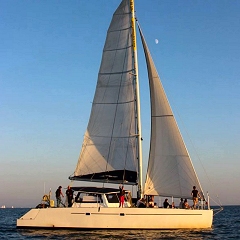 demi journee catamaran
