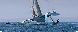 Voile trimaran course