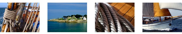 voile vieux greement Dundee croisiere saint malo