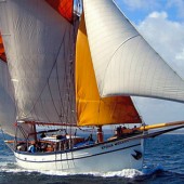 Voile vieux greement journee Saint Malo Dundee