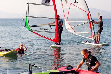 Planche voile Hyeres Presqu ile Giens