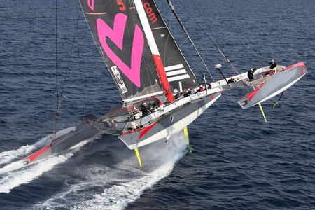 Trimaran ultim Mediterranee