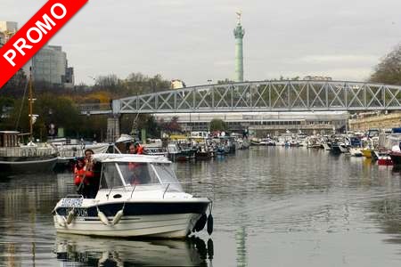 Permis bateau côtier Paris