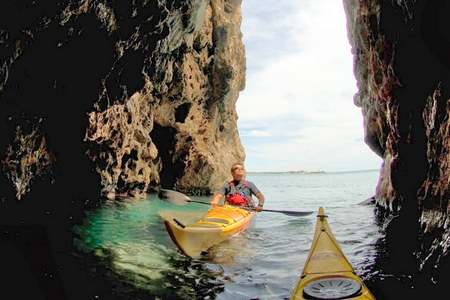 Kayak de mer Sète Hérault 34