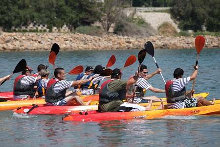 Excursion kayak de mer Sète