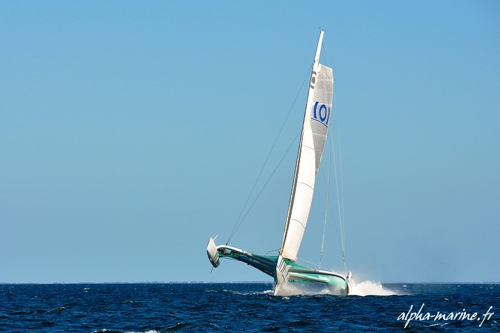 sortie trimaran de course lorient