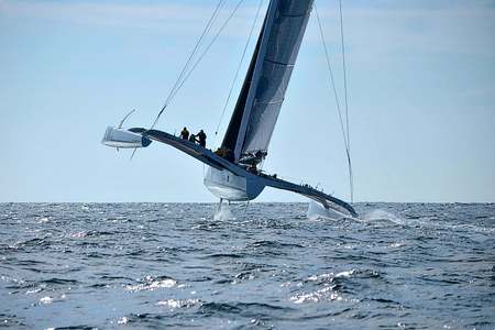 Journée trimaran course Lorient