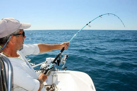 Peche sportive requin Stes Maries Mer