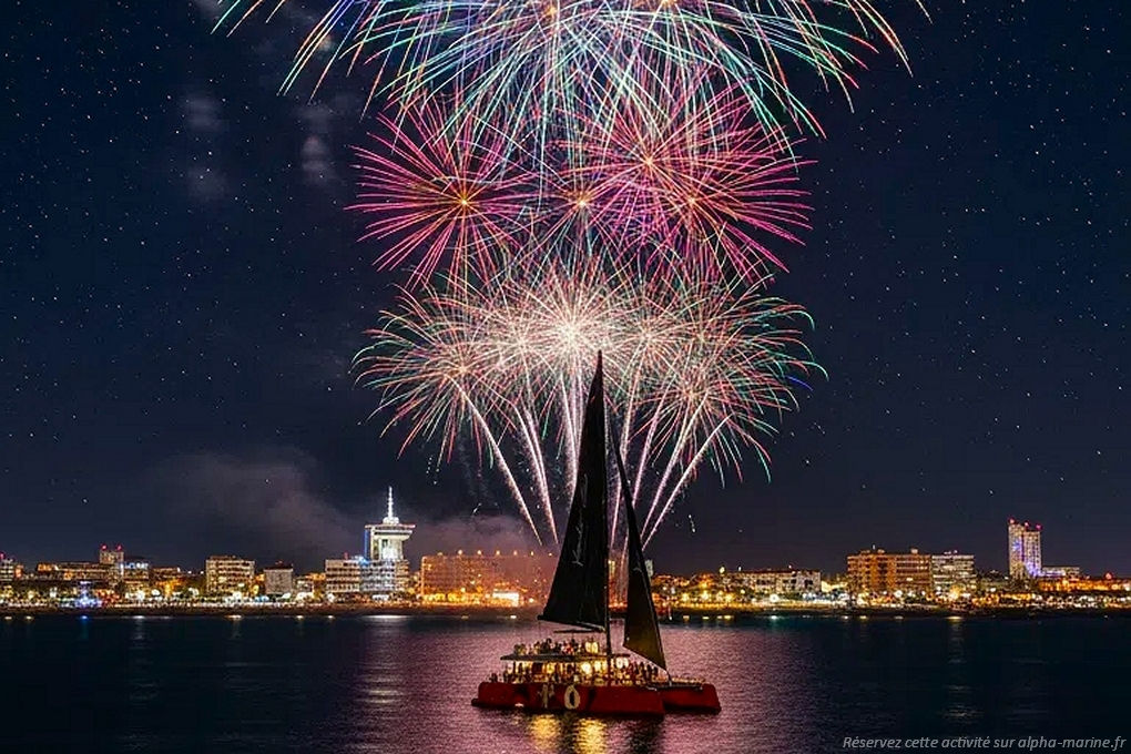 Catamaran La Grande Motte. -30% feu artifice du 20 juin