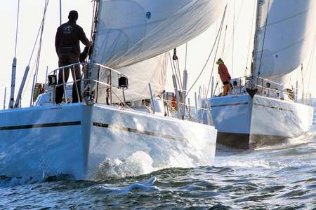 Navigation voile Lorient Groix