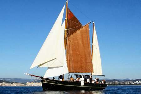 Vieux gréement Ketch Hyères les Palmiers - 83