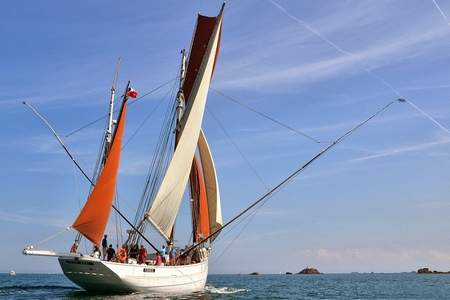 Croisieres ancien voilier Lorient Morbihan