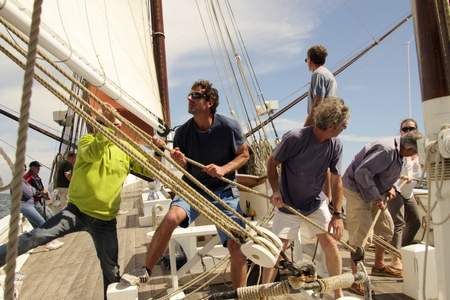 Croisière voile vieux gréement Bretagne Sud