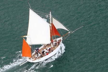 Journée voile vieux gréement Lorient Groix