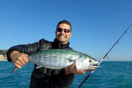 Pêche en mer Golfe-Juan Cannes