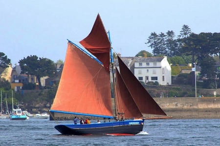 Vieux gréement sloop