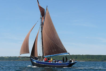 Vieux gréement Sloop Plougastel Daoulas