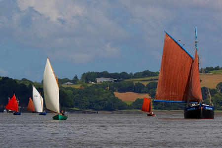 Sortie vieux greement sloop Plougastel-Daoulas