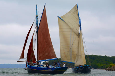 Bateau vieux gréement Brest Finistère