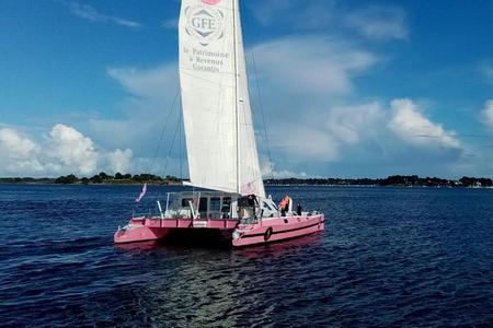 Navigation voile Golfe Morbihan