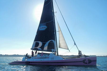 Bateau catamaran voile Quiberon