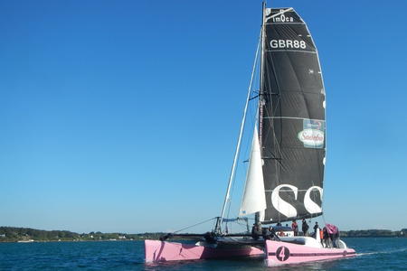 Sortie catamaran Morbihan 56