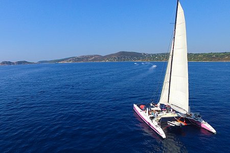 Sortie en catamaran Cogolin St Tropez