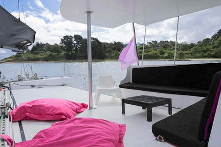 Sortie catamaran Morbihan 56