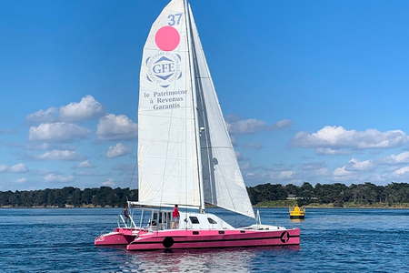 Demi-journée catamaran Port Blanc
