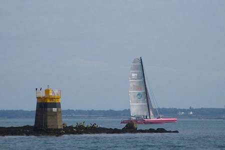 Journée trimaran course Bretagne