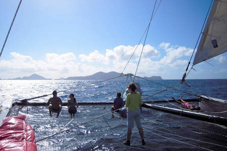 Demi journee catamaran Saint Tropez