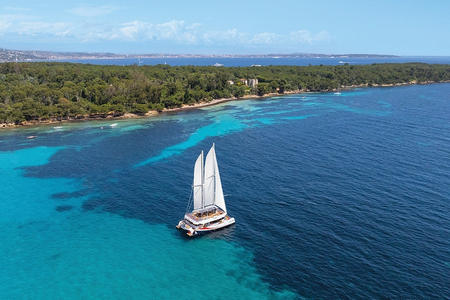 Journee catamaran iles de Lerins