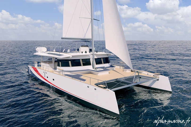 Maxi catamaran