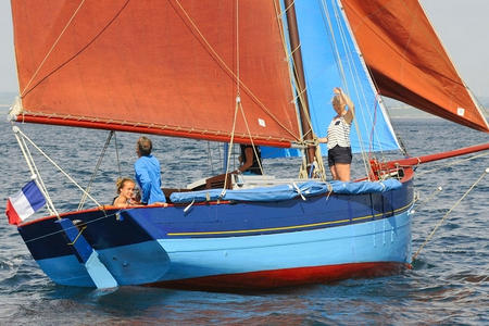 Demi-journée voile vieux greement Camaret