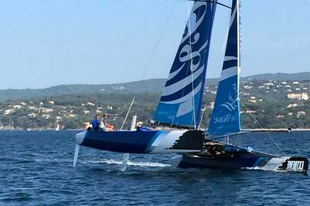 Journee catamaran course Cavalaire