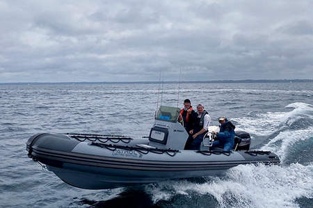 Sorties pêche mer Crozon Finistère