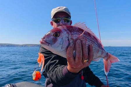 Peche en mer Morgat 29 Bretagne