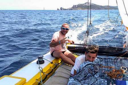 Sortie catamaran sport Giens