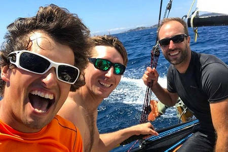 Initiation voile Giens Hyères