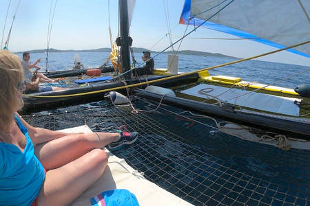 Demi-journée catamaran ile Giens