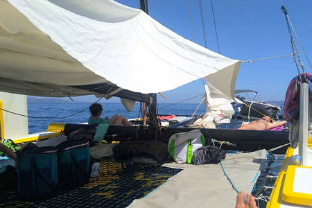 Journée catamaran Giens Porquerolles