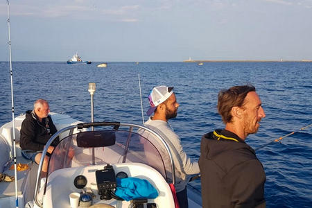 Peche en bateau Frontignan