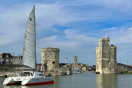 Sortie catamaran La Rochelle