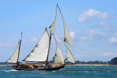Vieux gréement yawl Arradon - 56