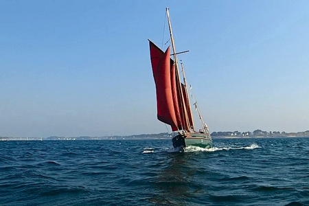 Vieux gréement ketch La Trinité sur Mer - 56