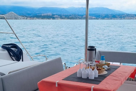 Demi-journée catamaran cote azur